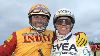 Alessandro Gocciadoro und Örjan Kihlström kommen am Freitag an die Elbe Alessandro Gocciadoro und Örjan Kihlström kommen am Freitag an die Elbe