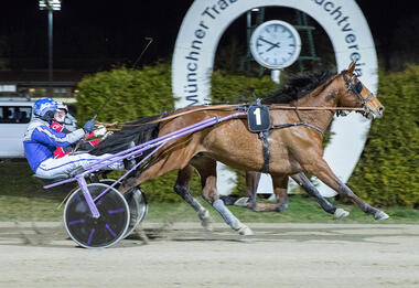 Billy Kimber mit dem letzten Schritt vor Ocean Eyes (Foto: Franz Hahn)