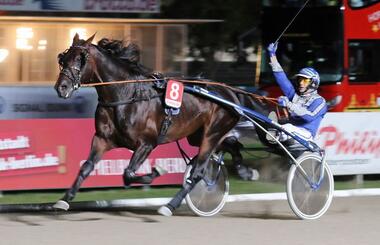 Titelverteidiger in der Internationalen Derby-Meisterschaft der Amateure: Peter Platzer mit Very Special One Titelverteidiger in der Internationalen Derby-Meisterschaft der Amateure: Peter Platzer mit Very Special One