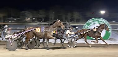 Zwei Tage nach seinem 80. Geburtstag beschenkte sich Ferdinand Veit (Foto: M. Bäumel-Schachtner)