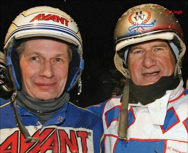 Legenden des Trabrennsports: Jorma Kontio und Heinz Wewering (Foto: Heiko Lingk) Legenden des Trabrennsports: Jorma Kontio und Heinz Wewering (Foto: Heiko Lingk)