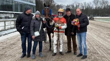Jeps de Gouz mit einigen seiner Besitzer (Foto: GelsenTrabPark)