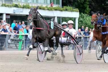 Cash Winner und Robin Bakker im Pit-Pan-Rennen (Foto: Uwe Stelling)