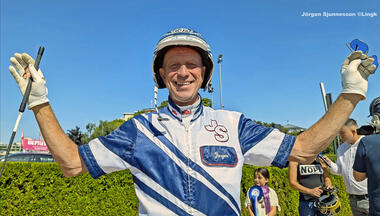Jörgen Sjunnesson gewann zwei der vier PMU-Rennen (Foto: Heiko Lingk) Jörgen Sjunnesson gewann zwei der vier PMU-Rennen (Foto: Heiko Lingk)