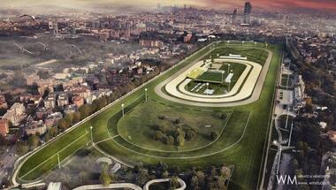 So soll die neue Doppelrennbahn in Mailand aussehen (Simulation: milano.repubblica.it)