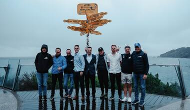 Bei der Ankunft in Invercargill erlebten die WM-Teilnehmer erstmals Regen auf Neuseeland (Foto: Chr. Pellander)