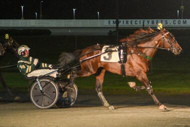 John Palema im Yonkers Trot 2021 (Foto: harnesslink.com) John Palema im Yonkers Trot 2021 (Foto: harnesslink.com)