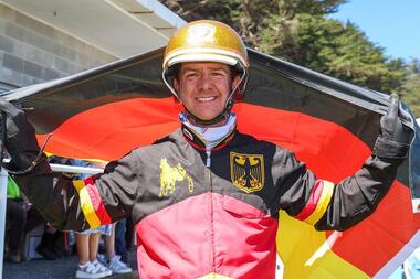 Michael Nimczyk überglücklich (Foto: Christoph Pellander)