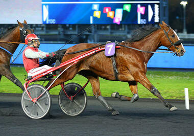 Chica de Joudes und Alain Laurent im Prix des Cévennes (Foto: letrot.com) Chica de Joudes und Alain Laurent im Prix des Cévennes (Foto: letrot.com)
