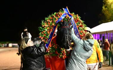 Üppiger Lorbeer für Diva EK (Foto: Geert Koops/lc.nl)