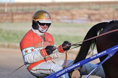 Ostersonntag in Reims: Michael Nimczyk (Foto: Dennis Kraum)