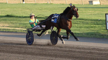 Oh Well in den New Jersey Sire Stakes Finals (harnesslink.com)