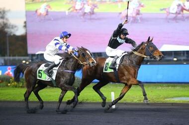 Mindyourvalue W.F. mit Eric Raffin im Prix Reynolds (Foto: paris-turf.com)