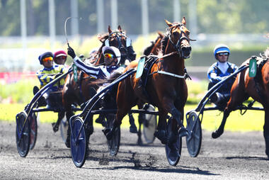 Horsy Dream gewinnt auch den Prix René Ballière (Foto: turfomania.fr) Horsy Dream gewinnt auch den Prix René Ballière (Foto: turfomania.fr)