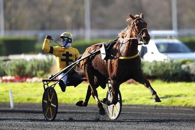 Grenzenloser Jubel bei Thomas Levesque (Foto: Paris Turf)