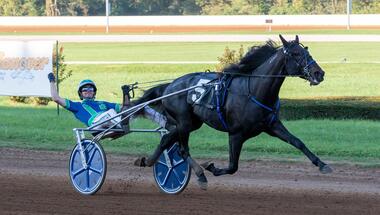 Jujubee und Andy McCarthy im 129. Kentucky Futurity (Foto: Facebook Red Mile Racing)