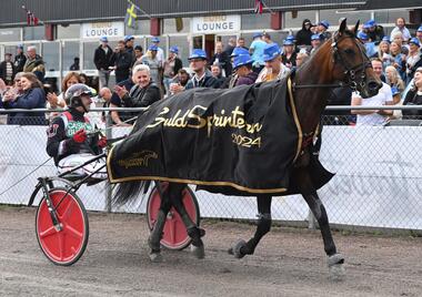 Get a Wish nach dem GuldSprintern (Foto: Facebook HalmstadTravet) Get a Wish nach dem GuldSprintern (Foto: Facebook HalmstadTravet)