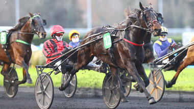 Jazzman mit Alexandre Abrivard im Prix Narquois (Foto: letrot.com)