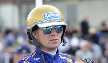 Björn Goop verlor den Sieg im letzten V85-Rennen (Foto: Travronden)