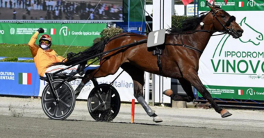First of Mind hier bei seinem Sieg im Vierjährigen-Derby in Turin (Foto: Archiv) First of Mind hier bei seinem Sieg im Vierjährigen-Derby in Turin (Foto: Archiv)