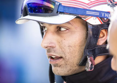 Gabriele Gelormini harmonierte prächtig mit Schampus (Foto: Equidia)