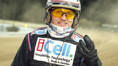 Ulf Ohlsson gewann beide Kaltblut-Rennen in Bollnäs (Foto: mynewsdesk.com)