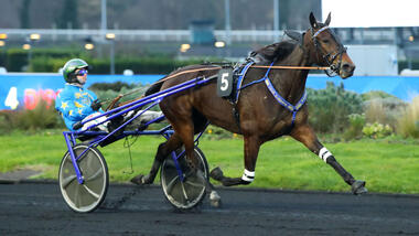 Exmes As sorgt für den ersten Nimczyk-Triumph 2026 in Frankreich (Foto: Le Trot)