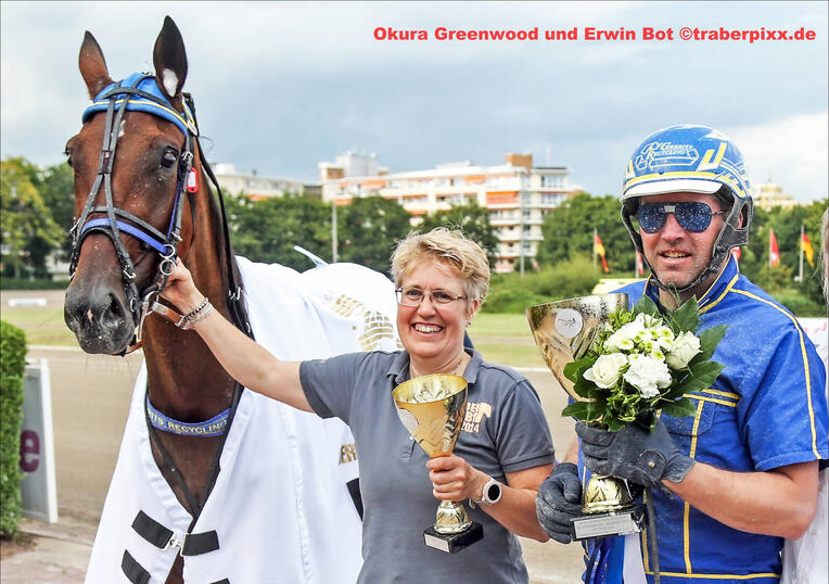 Erwin Bot und Okura Greenwood Copyright traberpixx.de