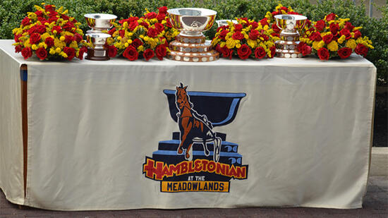 hambletonian trophy table