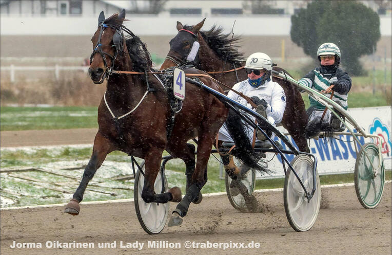Jorma Oikarinen und Lady Million