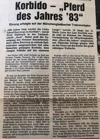 Pferd des Jahres 83 Pferd des Jahres 83