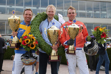 Siegerehrung Fahrer-EM 2016