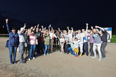 Siegerehrung TraberParti mit Symphony Diamant