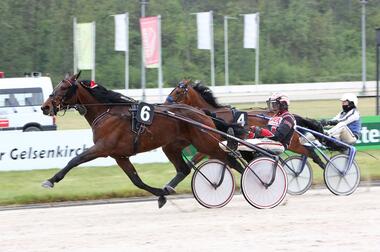 Tiger Hill Diamant gewinnt den Trial 2 zum Adbell Toddington-Rennen