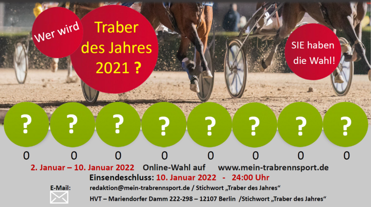 Traber 2021 Ankündigung Traber 2021 Ankündigung